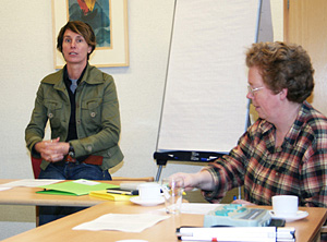 Loes van Wersch van de gemeente